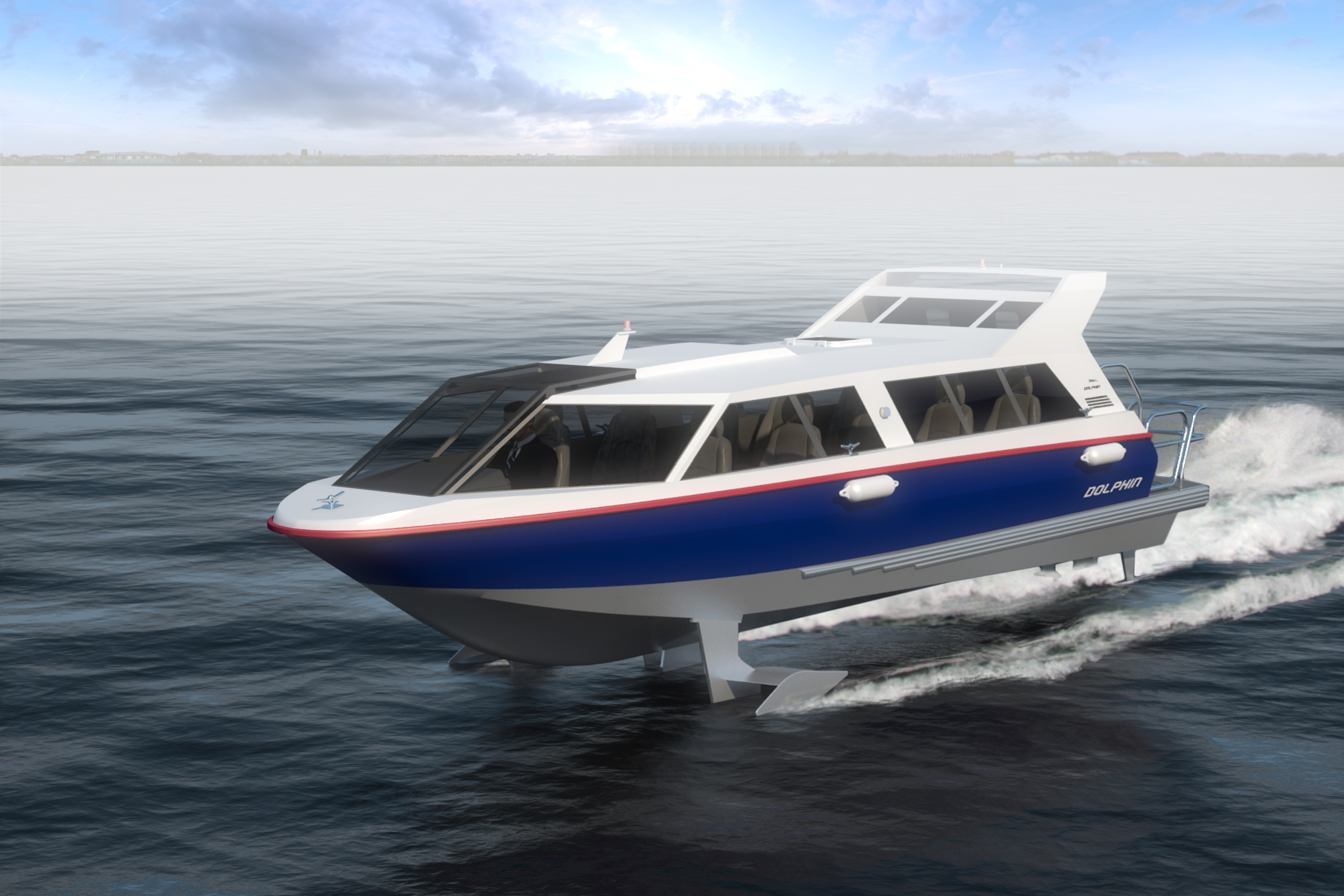 Dolphin Seabus游艇模型